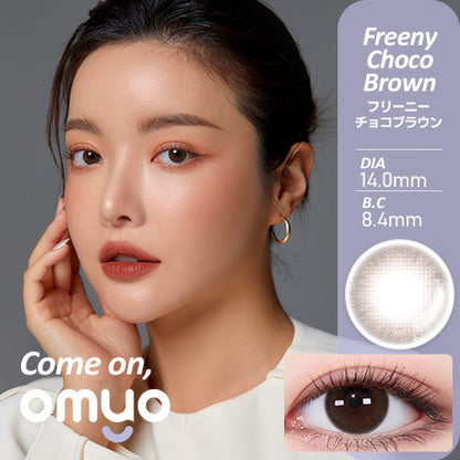 [OMYO] Come on Series Monthly (FREENY CHOCO BROWN)